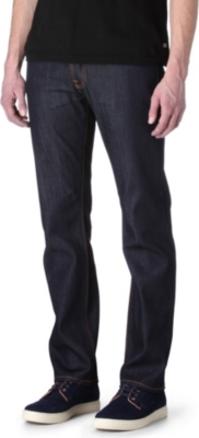 NUDIE JEANS Average Joe straight-leg jeans