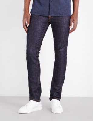 NUDIE JEANS Thin Finn slim-fit tapered jeans
