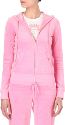 JUICY COUTURE Bardot zip hoody