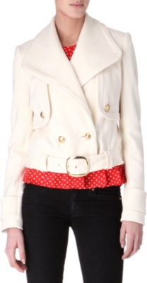JUICY COUTURE Three-in-one Marine ponte jacket