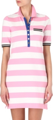 JUICY COUTURE Malibu striped polo dress