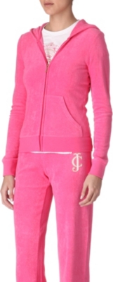 JUICY COUTURE Viva Palm Terry hoody