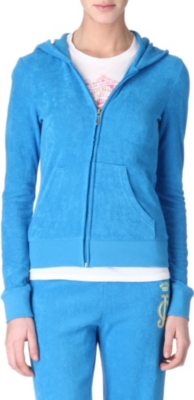 JUICY COUTURE Viva Palm terry hoody
