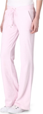 JUICY COUTURE Velour jogging bottoms