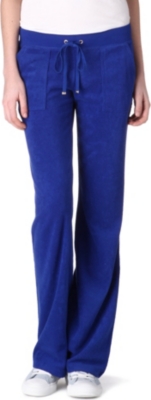 JUICY COUTURE Velour jogging bottoms