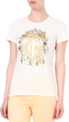 JUICY COUTURE Baroque crest t-shirt