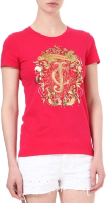 JUICY COUTURE Baroque crest t-shirt