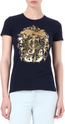 JUICY COUTURE Baroque crest t-shirt