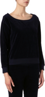 JUICY COUTURE Velour top