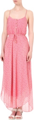 JUICY COUTURE Starflower crepe maxi dress