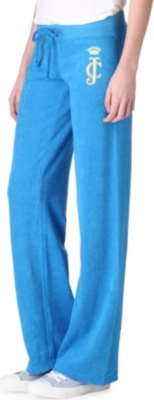 JUICY COUTURE Viva Palm terry jogging bottoms