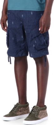 G STAR Indigo Rovic loose-fit shorts