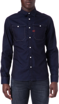G STAR Hunter western denim shirt