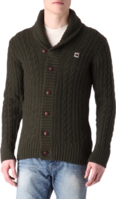 G STAR RCT New Borre shawl-collar cardigan