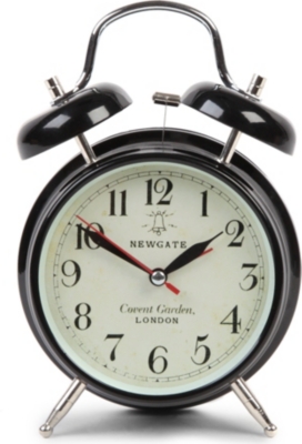 NEWGATE Covent Garden alarm clock