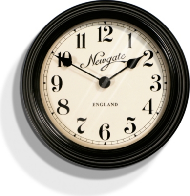NEWGATE Petite Gallery clock black