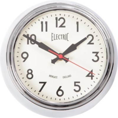 NEWGATE Small 50's Electric wall clock