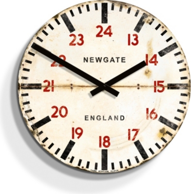 NEWGATE Tube station wall clock