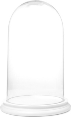 MISS ETOILE Large white base display dome