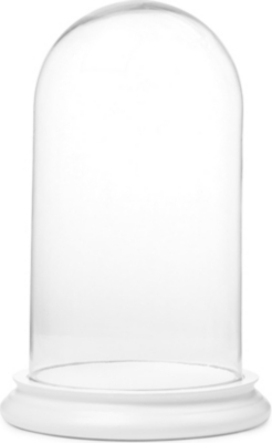 MISS ETOILE Medium white base display dome