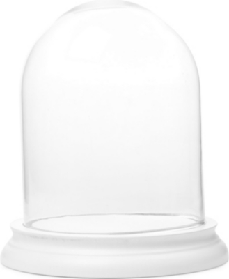 MISS ETOILE Small white base display dome