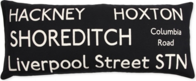 BARBARA COUPE Hackney Bus Route cushion