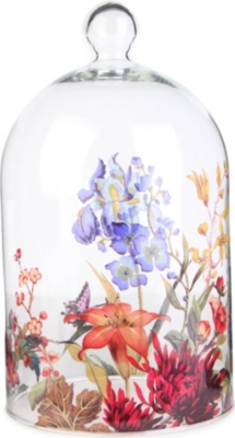 FRINGE Flowers glass cloche