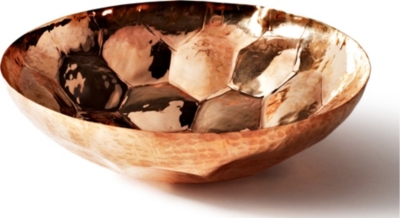 TOM DIXON - ECLECTIC Hex small copper bowl 18cm