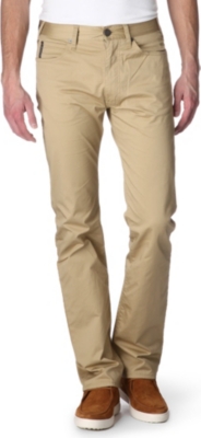 ARMANI JEANS Gabardine trousers