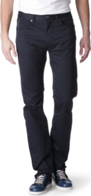ARMANI JEANS Gabardine trousers