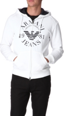 ARMANI JEANS Zip-up hoody