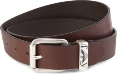 ARMANI JEANS Leather belt