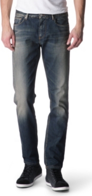 ARMANI JEANS J06 slim-fit low-rise jeans