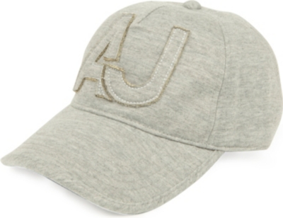 ARMANI JEANS Embroidered logo baseball cap