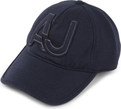 ARMANI JEANS Large logo baseball cap