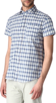 ARMANI JEANS Checked shirt