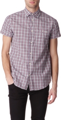 ARMANI JEANS Checked shirt
