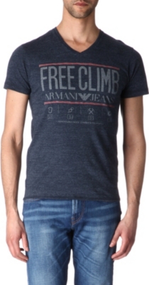 ARMANI JEANS Free Climb t-shirt