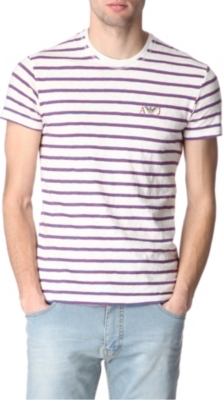ARMANI JEANS Striped t-shirt