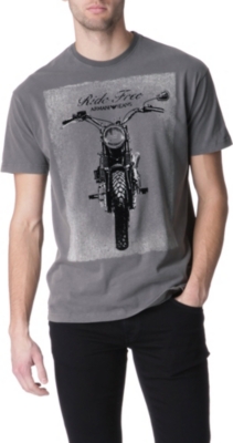 ARMANI JEANS Flock bike t-shirt