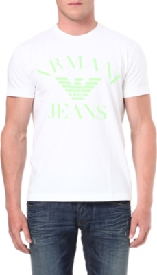 ARMANI JEANS Logo-printed t-shirt