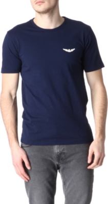 ARMANI JEANS Printed back t-shirt