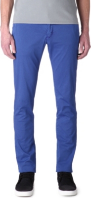 ARMANI JEANS Cotton-twill trousers