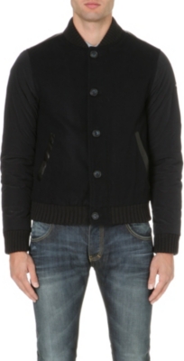 armani jeans quilted jacket