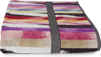 MISSONI HOME Homer multi bath sheet