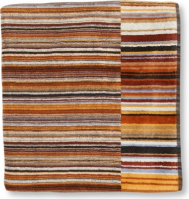 MISSONI HOME Jazz bath sheet multi brown
