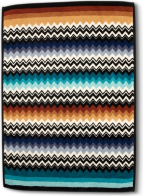MISSONI HOME Niles bath mat blue multi brights