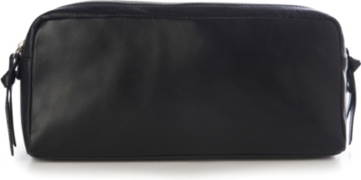 MAKE Leather wash bag large