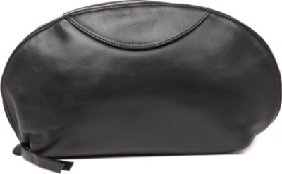 MAKE Tardis large leather wash bag
