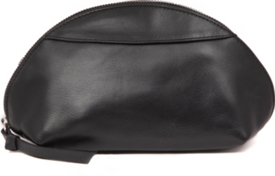 MAKE Tardis small leather wash bag